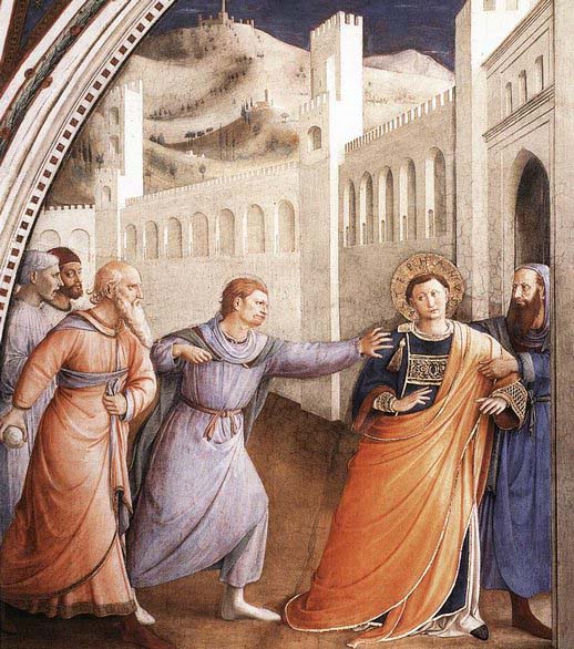 The Arrest of St Stephen